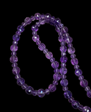 African Amethyst beaded necklace.   $50