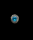 Apatite sterling silver ring SIZED TO ORDER.  $50